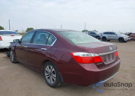 2014 Honda Accord Lx из США, поврежденный, VIN 1HGCR2F39EA037292